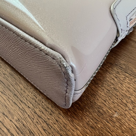 Ted Baker Mauve Bow Accent Cosmetic Bag - Picture 7 of 8